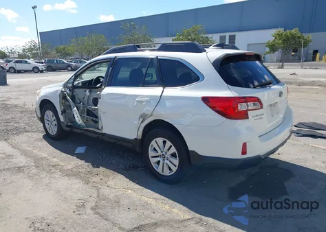 2016 Subaru Outback 2.5I Premium z USA, uszkodzony, nr VIN 4S4BSACC2G3360339